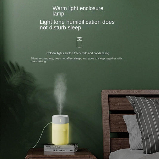 Portable 260Ml Smart Humidifier for Home Car Fragrance Oil USB Fresh Aroma Diffuser Mute Diffuser Machine Evaporative Humidifier Limestone Ash