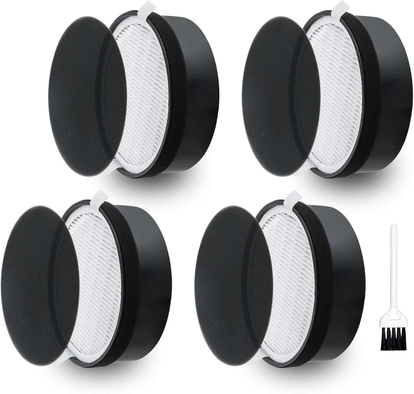 LV-H132 Replacement Filter Compatible for LEVOIT LV-H132 Air Puifier, 3-In-1 Pre, H13 True HEPA, Activated Carbon Filtration System, Replace Part LV-H132-RF, Pack of 2,By