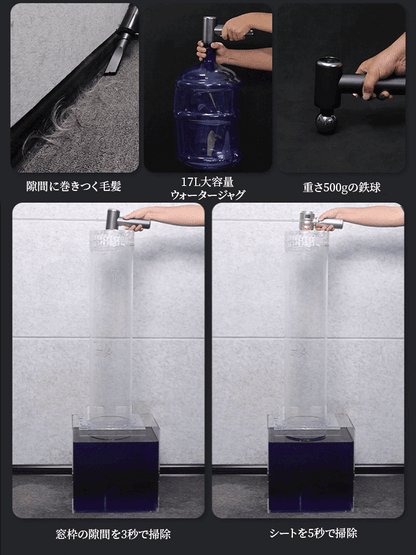 4イン1コードレス車載掃除機