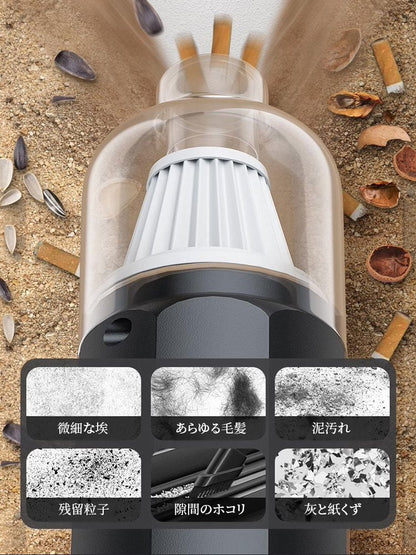 4イン1コードレス車載掃除機